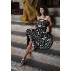 NWT $348 ANTHROPOLOGIE Lattice Ring Dress BY TRACY REESE  Size Small Petite‎